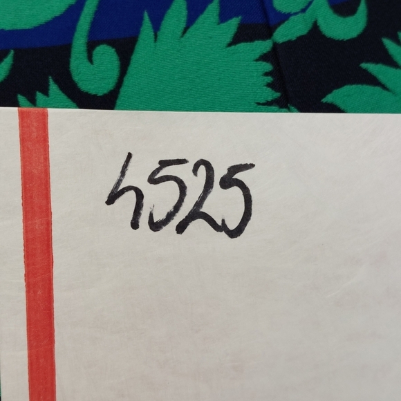 J Crew Blue Green Sleeveless Vineyard Jacquard A-Line Dress P4525 - Picture 9 of 9